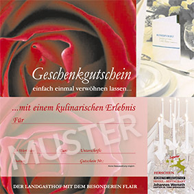 Restaurant-Gutschein